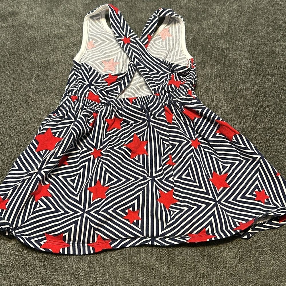 Red, White and Blue Dress-Gymboree 6-12M - Picture 3 of 4
